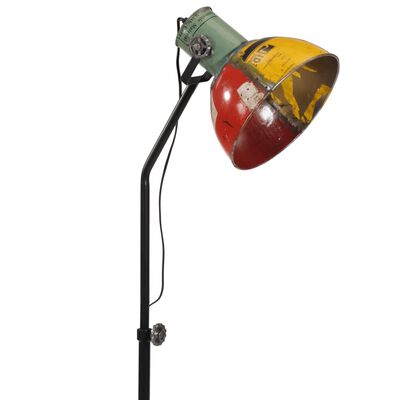 vidaXL Подова лампа, 25 W, многоцветна, 30x30x90-150 см, E27