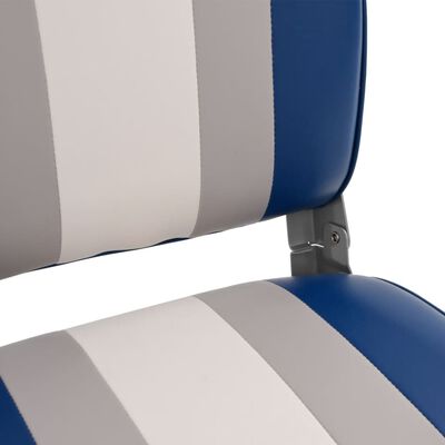 vidaXL Сгъваеми седалки за лодка от 4 части, висока облегалка