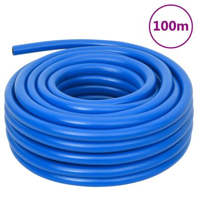 vidaXL Маркуч за въздух син 0,7" 100 м PVC