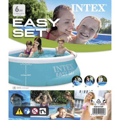 Intex Плувен басейн Easy Set 183x51 см 28101NP