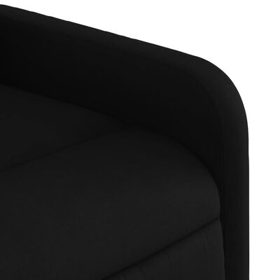 vidaXL Масажен наклоняем стол, черен, текстил