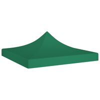 vidaXL Покривало за парти шатра, 2x2 м, зелено, 270 г/м²