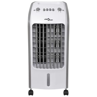 vidaXL Преносим въздушен охладител 80 W 4 л 25x26x56 см