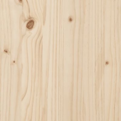 vidaXL Градински сандък, 82,5x82,5x39 см, масивна борова дървесина