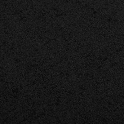 vidaXL Изтривалка, черна, 60x80 см