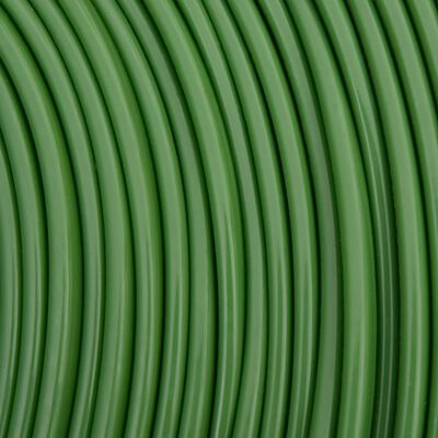 vidaXL 3-тръбен маркуч за пръскачка зелен 15 м PVC