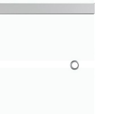 vidaXL Плъзгаща се врата ESG стъкло и алуминий 102,5x205 см сребриста