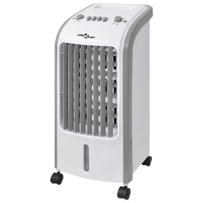 vidaXL Преносим въздушен охладител 80 W 4 л 25x26x56 см