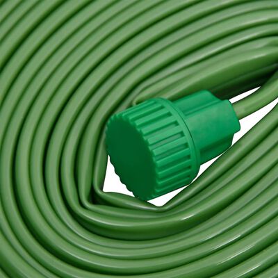 vidaXL 3-тръбен маркуч за пръскачка зелен 22,5 м PVC
