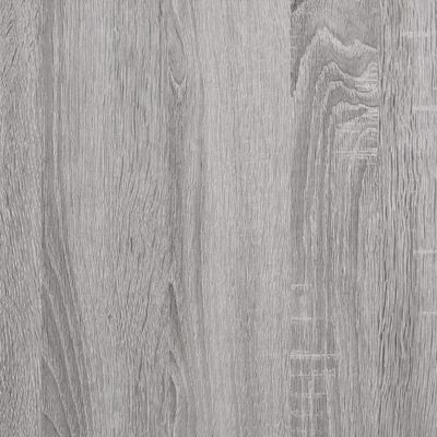 vidaXL ТB шкаф, сив сонома, 103x38x46,5 см, инженерно дърво и стомана
