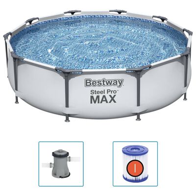 Bestway Steel Pro MAX Комплект басейн 305x76 см