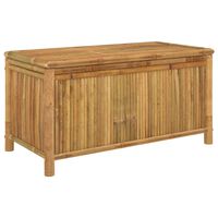 vidaXL Градинска кутия за съхранение 110x52x55 см бамбук