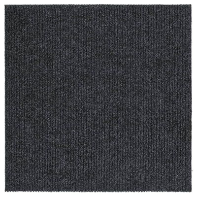 vidaXL Абсорбиращо мръсотията килимче, 100x100 см, антрацит