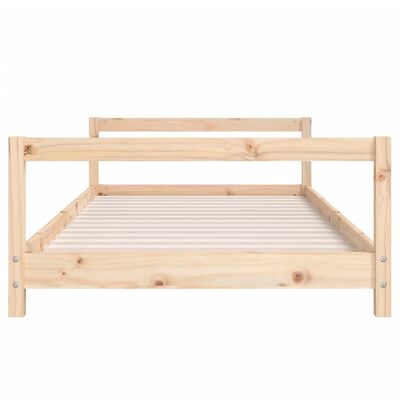 vidaXL Детска рамка за легло, 90x190 см, бор масив