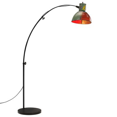 vidaXL Подова лампа, 25 W, многоцветна, 150 см, E27