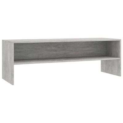 vidaXL ТВ шкаф, бетонно сив, 120x40x40 см, ПДЧ