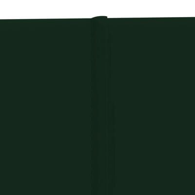 vidaXL Стенни панели, 12 бр, тъмнозелени, 90x15 см, кадифе, 1,62 м²