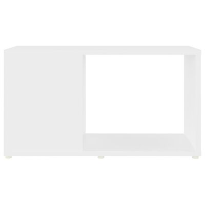 vidaXL ТВ шкаф, бял, 60x24x32 см, ПДЧ