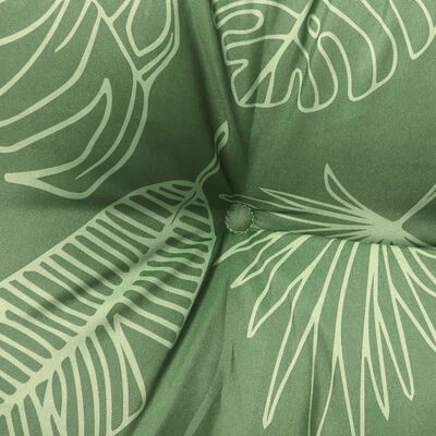 vidaXL Палетна възглавница, на листа, 120x80x12 см, текстил