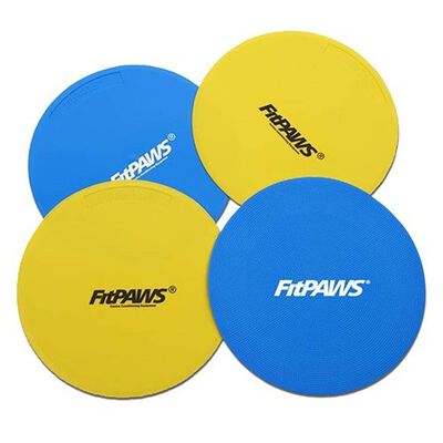 FitPAWS Мишени 4 бр жълто и синьо