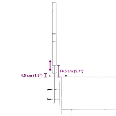 vidaXL Боксспринг легло с матрак, светлосиво, 100x200 см, кадифе