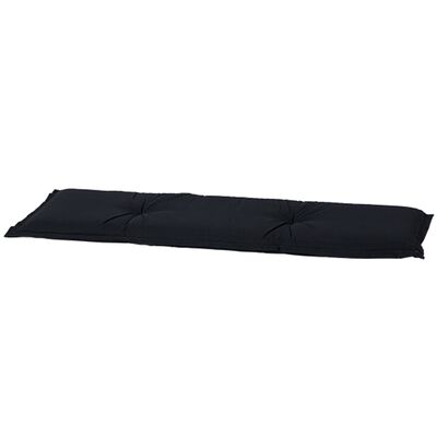 Madison Възглавница за пейка Panama, 150x48 см, черна
