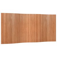 vidaXL Преграда за стая, натурален, 165x400 см, бамбук