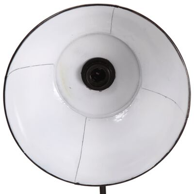 vidaXL Подова лампа, 25 W, черна, 150 см, E27