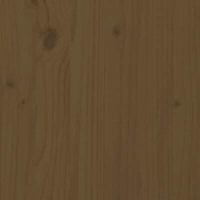 vidaXL Стенен шкаф, меденокафяв, 30x30x60 см, борово дърво масив