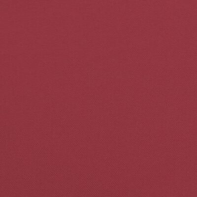 vidaXL Шалте за шезлонг, виненочервено, 200x70x3 см, Оксфорд плат