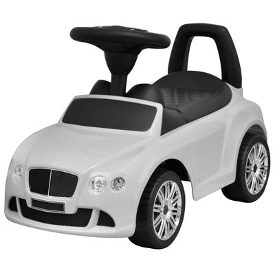 vidaXL Детска кола с крачно задвижване, бяла