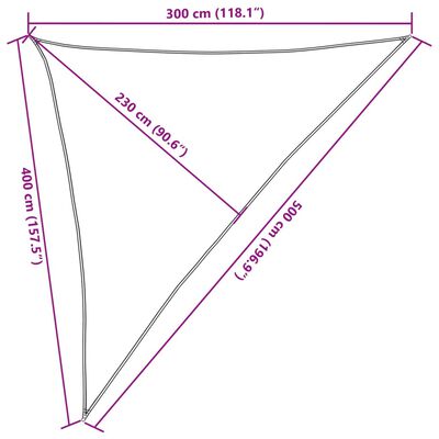 vidaXL Платно-сенник, 160 г/м², тъмнозелено, 3x4x5 м, HDPE