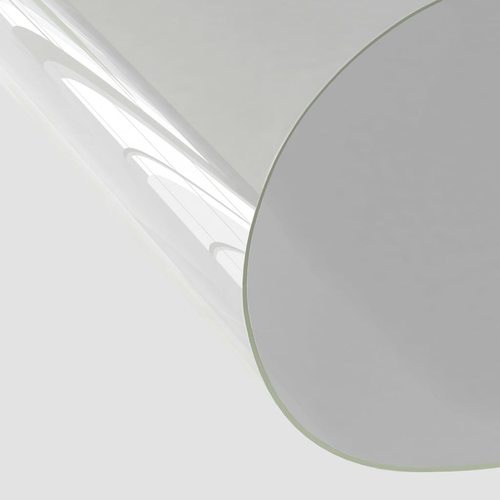 vidaXL Протектор за маса, прозрачен, 80x80 см, 2 мм, PVC