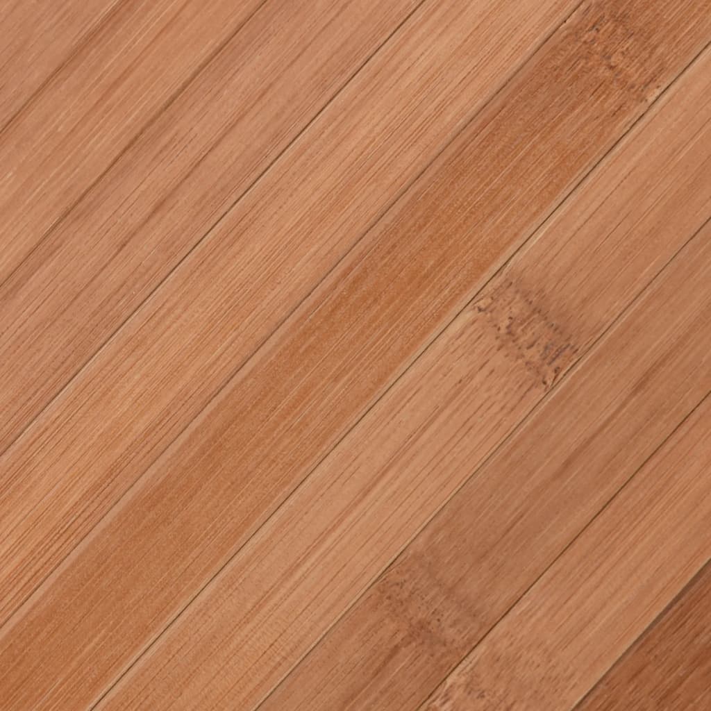 vidaXL Килим, правоъгълен, натурален, 60x300 см, бамбук