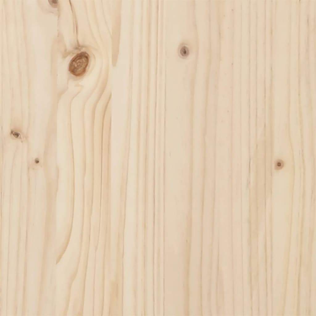 vidaXL Горна табла, 150 см, масивно дърво бор