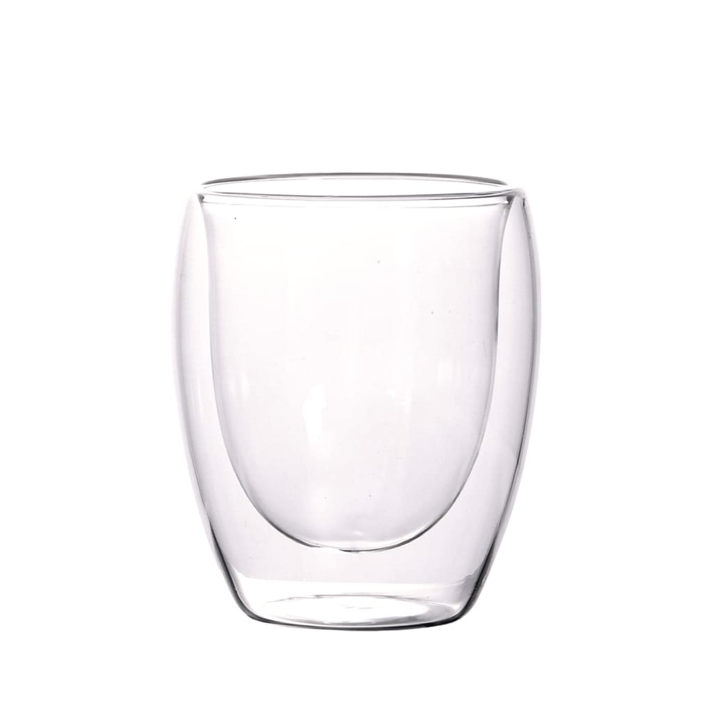 vidaXL Стъклени чаши с двойна стена 6 бр 350 мл