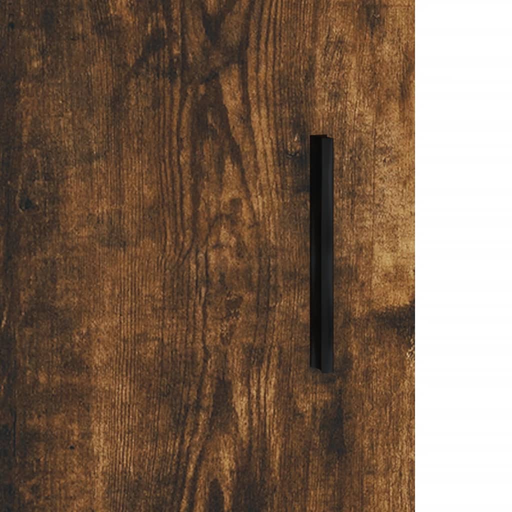 vidaXL Стенен шкаф, опушен дъб, 60x31x70 см, инженерно дърво