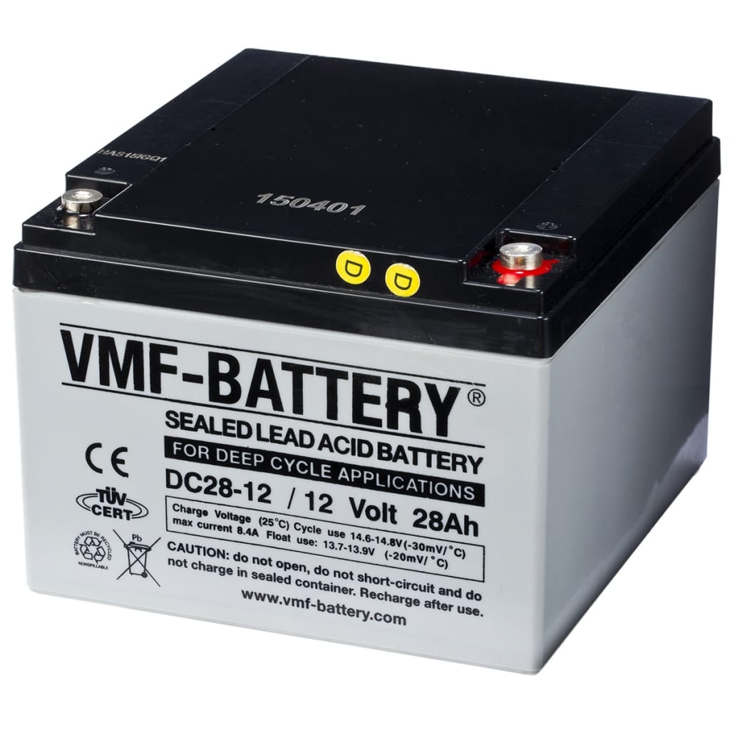 VMF AGM батерия с дълбок цикъл 12 V 28 Ah DC28-12