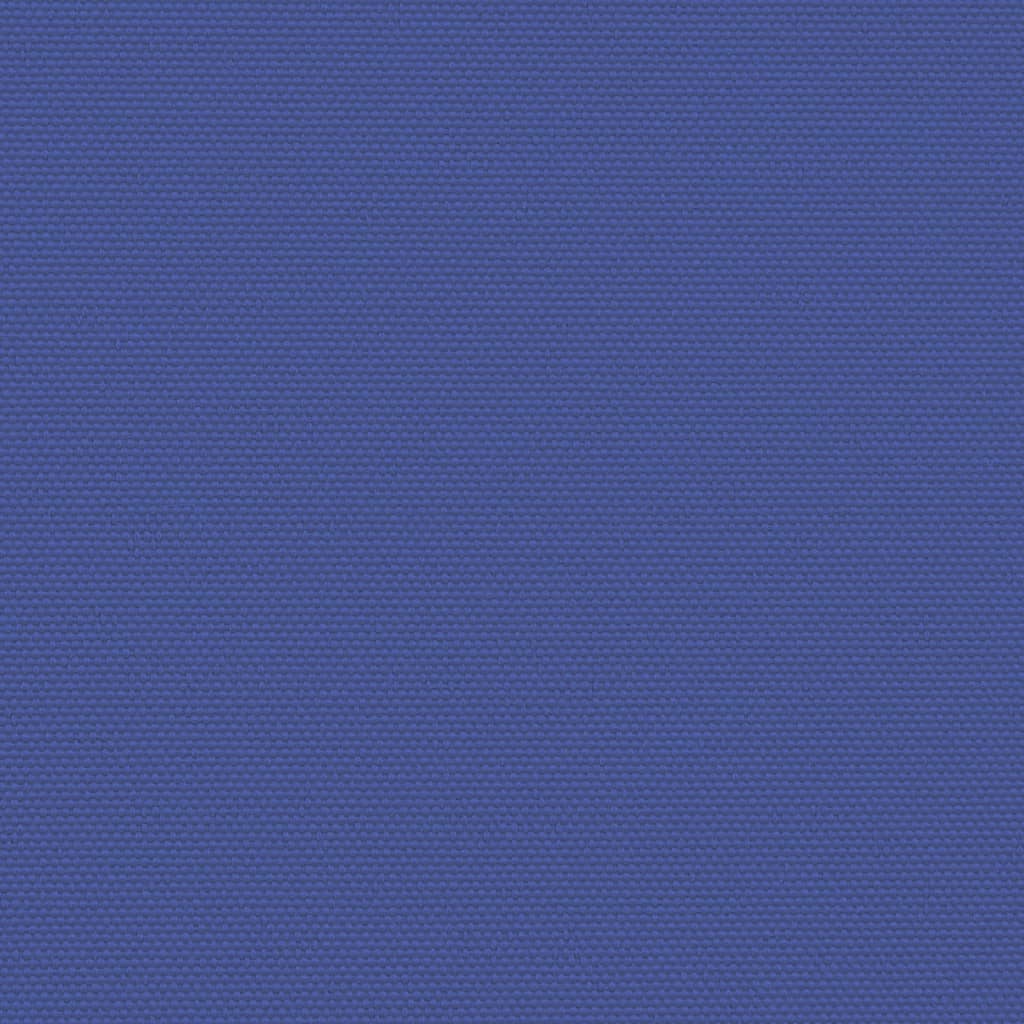 vidaXL Прибираща се странична тента, синя, 140x1200 см