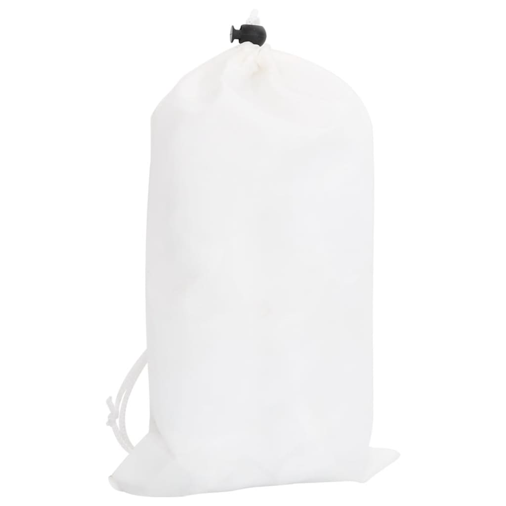 vidaXL Камуфлажна мрежа с чанта за съхранение, 292x213 см, бял