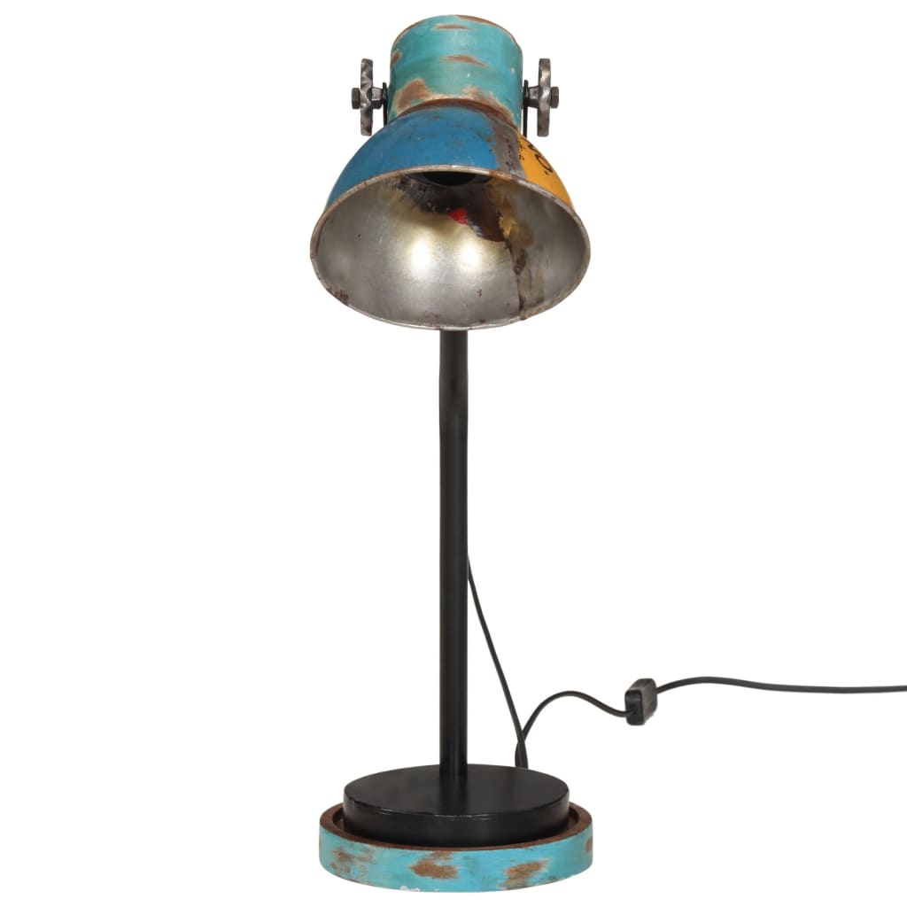 vidaXL Настолна лампа 25 W многоцветна 18x18x60 см E27
