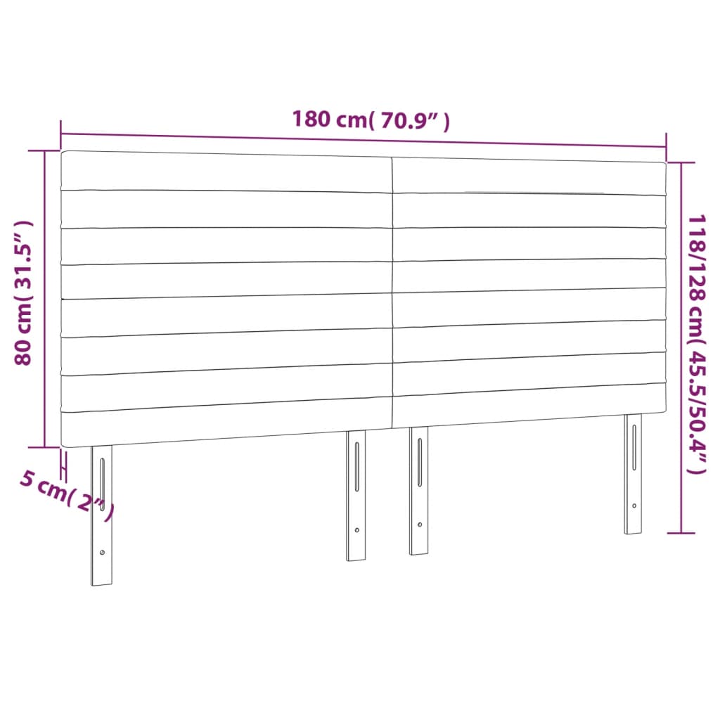 vidaXL Горни табли за легло, 4 бр, тъмносини, 90x5x78/88 см кадифе