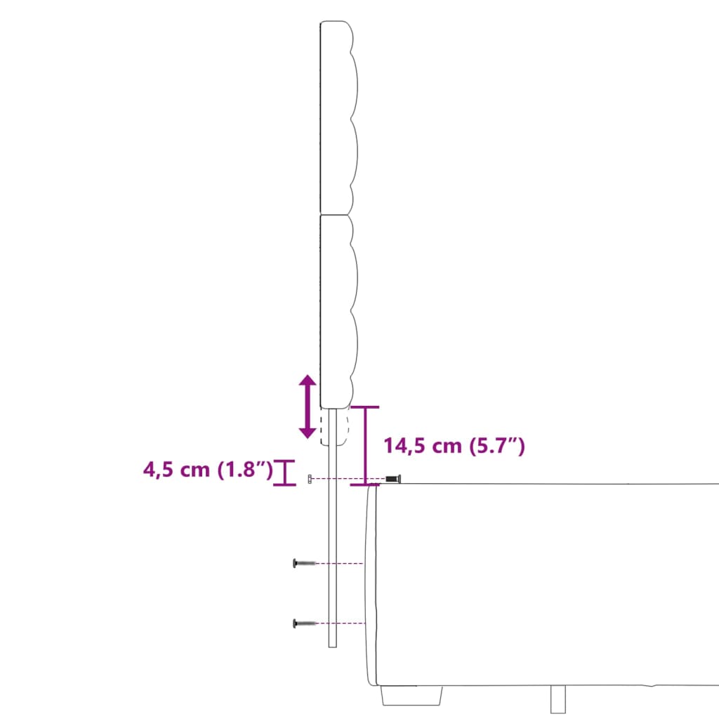 vidaXL Боксспринг легло с матрак, светлосиво, 120x200 см, кадифе