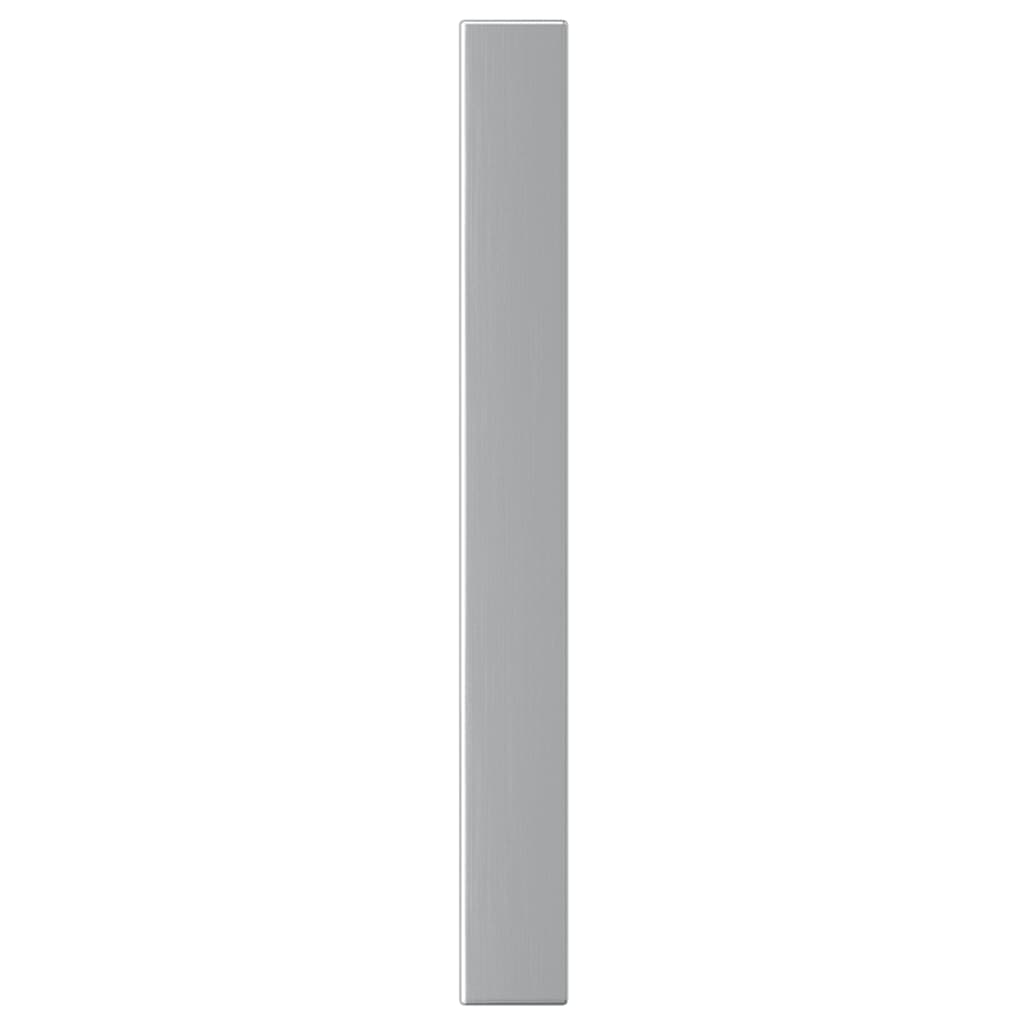 vidaXL Дръжки за шкафове, 20 бр, сребристи, 96 мм, неръждаема стомана