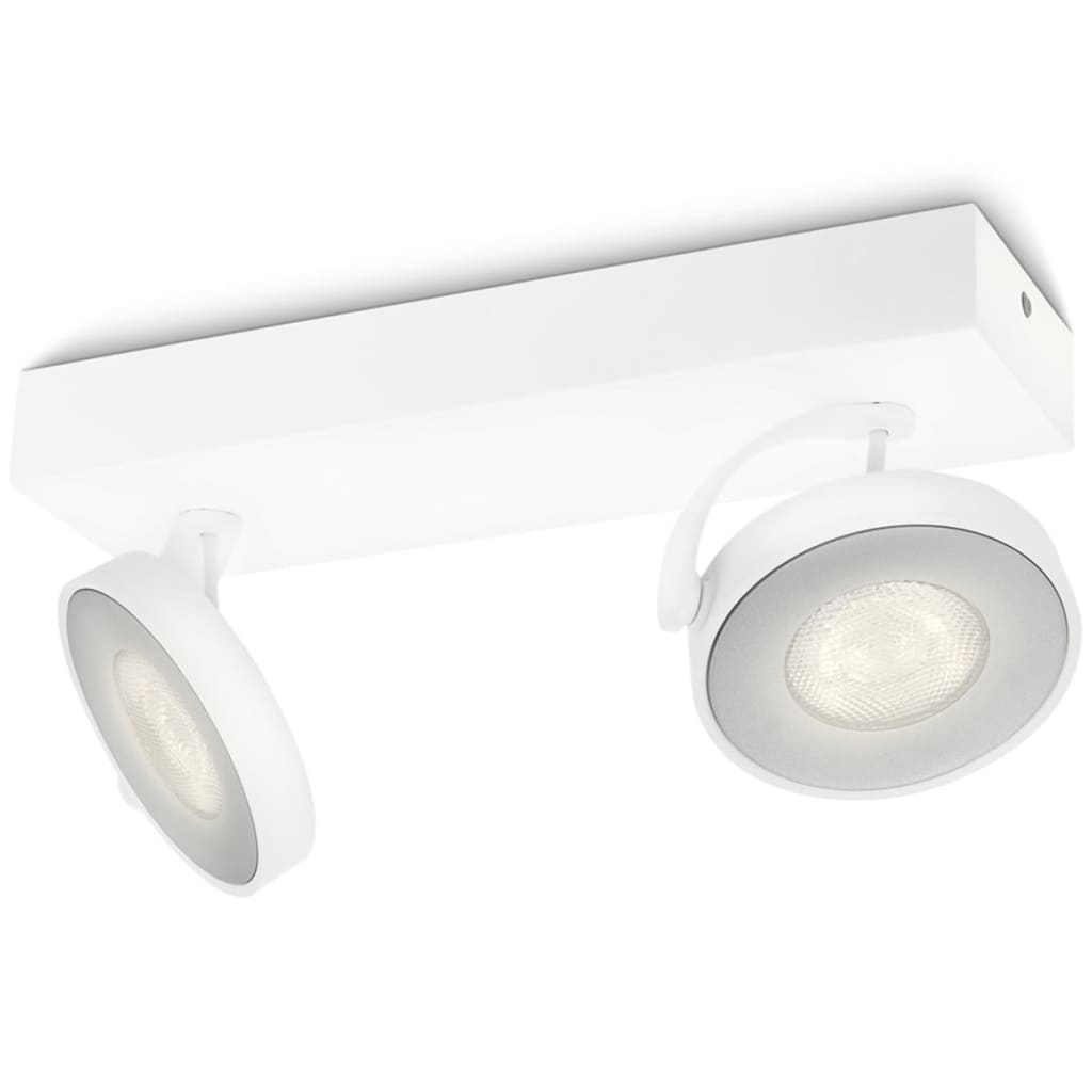 Philips myLiving LED прожектор "Clockwork" 2x4,5 W бял 531723116