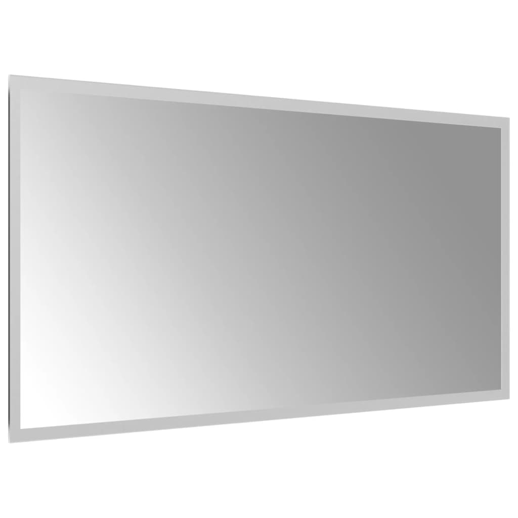 vidaXL LED огледало за баня, 80x40 см