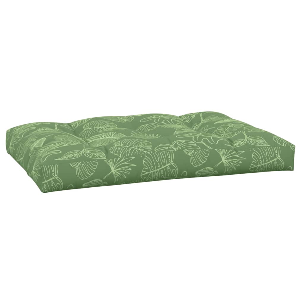 vidaXL Палетна възглавница, на листа, 120x80x12 см, текстил