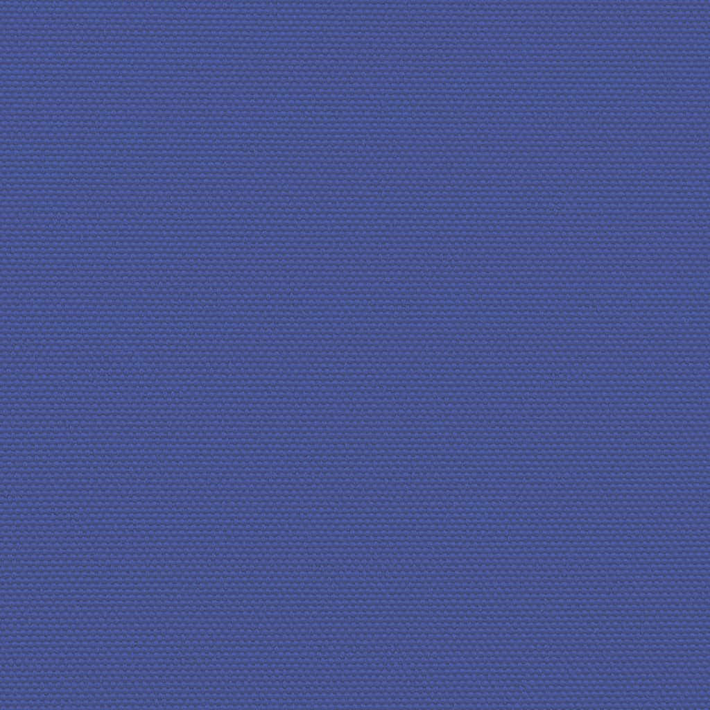 vidaXL Прибираща се странична тента, синя, 160х600 см
