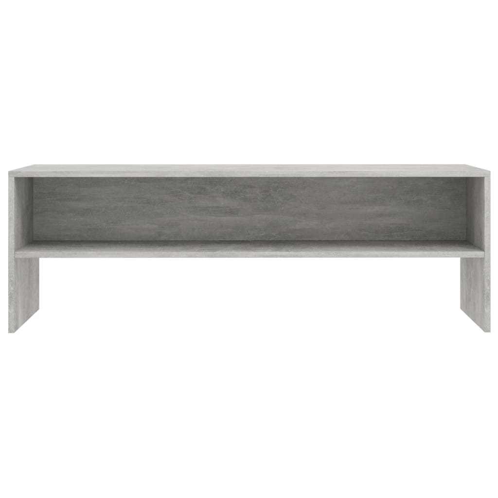 vidaXL ТВ шкаф, бетонно сив, 120x40x40 см, ПДЧ