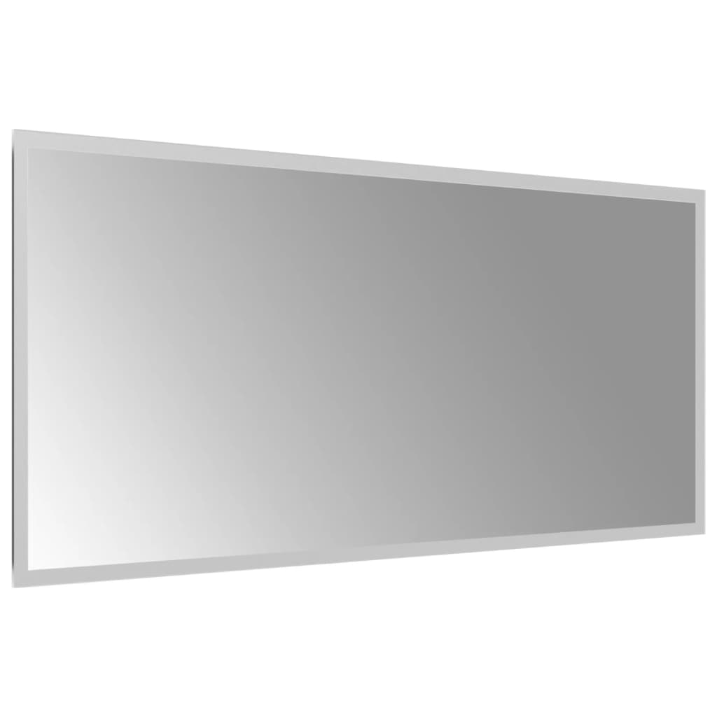 vidaXL LED огледало за баня, 90x40 см